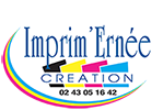 Imprim Ernée Création Logo